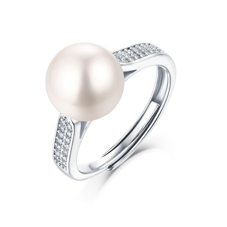 Thriving Gems Fashion Jewelry 925 Siver Ring Resizable Delicate Pearl Ring For Women
Thriving Gems Fashion Jewelry 925 Siver Ring Resizable Delicate Pearl Ring For Women