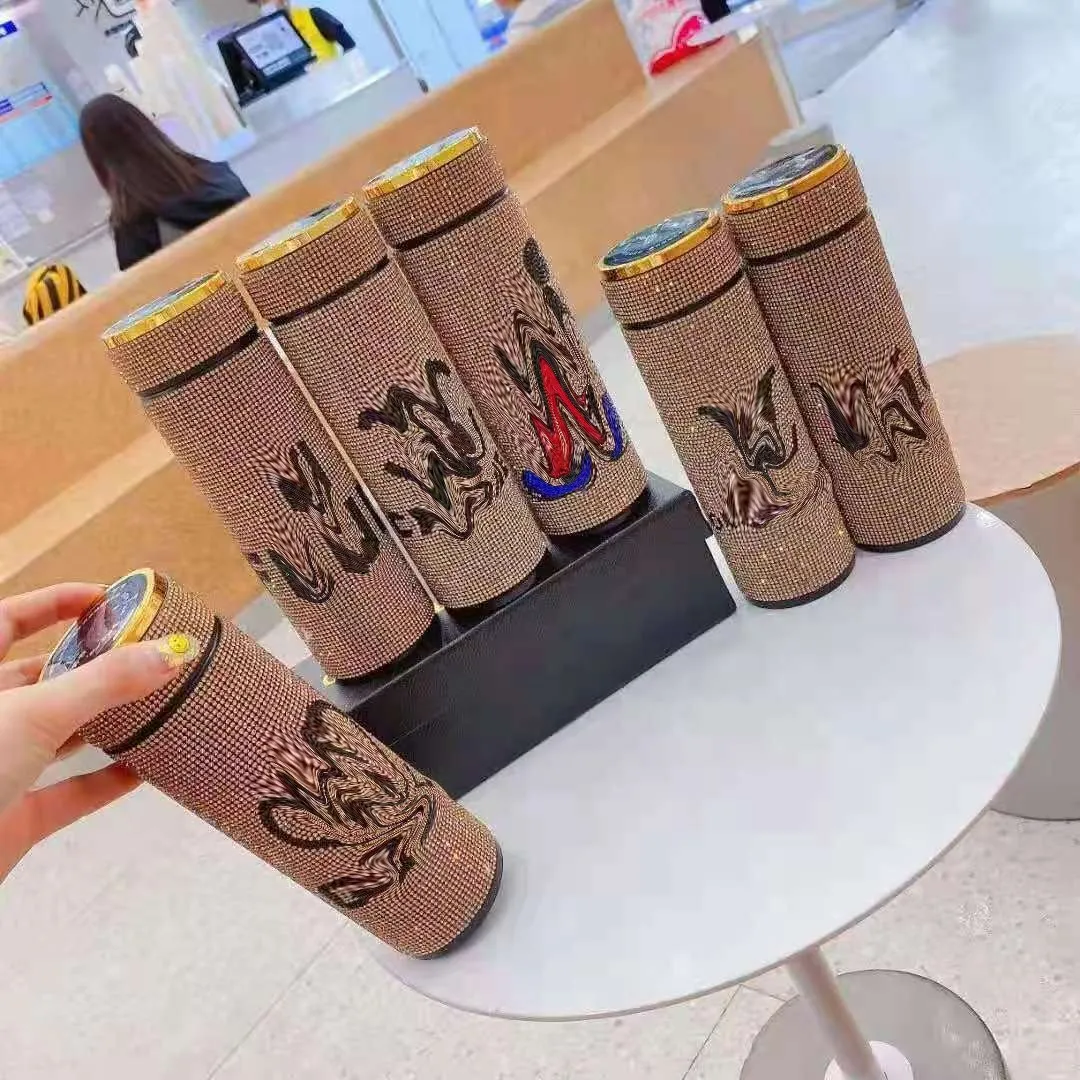 Portable Rhinestone Diamond Double Layer Stainless Steel Water Bottle Outdoor Sports Travel Metal Tumbler Vacuum Flask Wholesale 
Portable Rhinestone Diamond Double Layer Stainless Steel Water Bottle Outdoor Sports Travel Metal Tumbler Vacuum Flask Wholesale