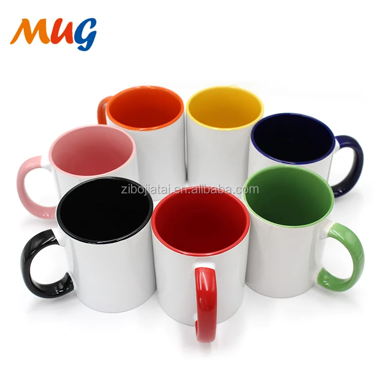 shape ceramic red mug with customized logo material stoneware