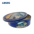 Customized Professional Plain Tin Cans For Cookies Can Hearth