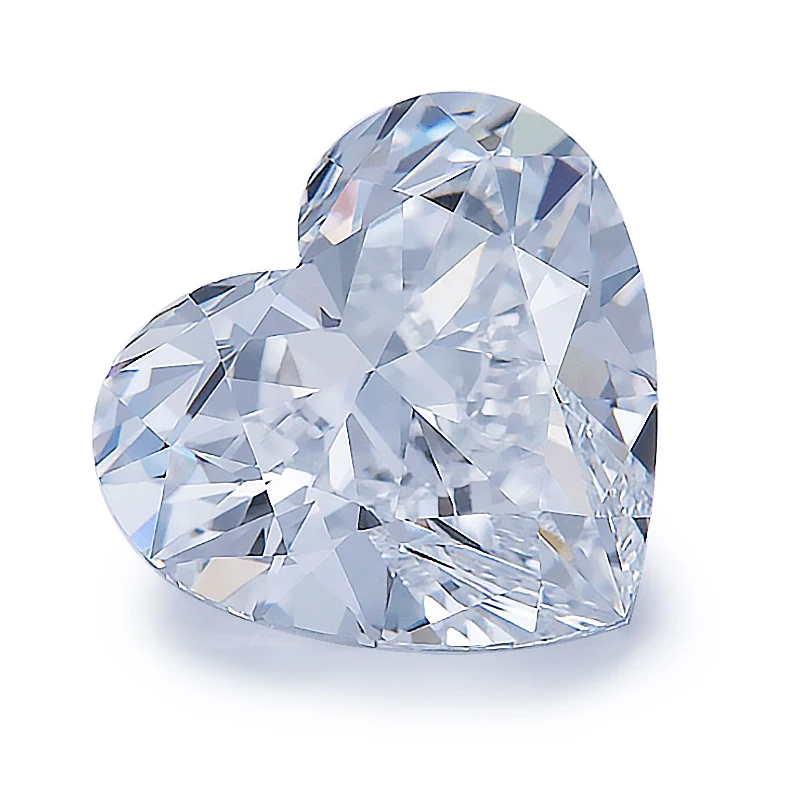 

Messi Jewelry Lalab Diamond Grown D E F G H Color VVS VS Clarity 3EX HPHT Heart Shape CVD Lab Grown Diamond