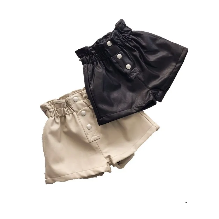 XXCC03900 winter new arrival black girl pu leather shorts high waist warm thick wool infant kids short pants casual
XXCC03900 winter new arrival black girl pu leather shorts high waist warm thick wool infant kids short pants casual
