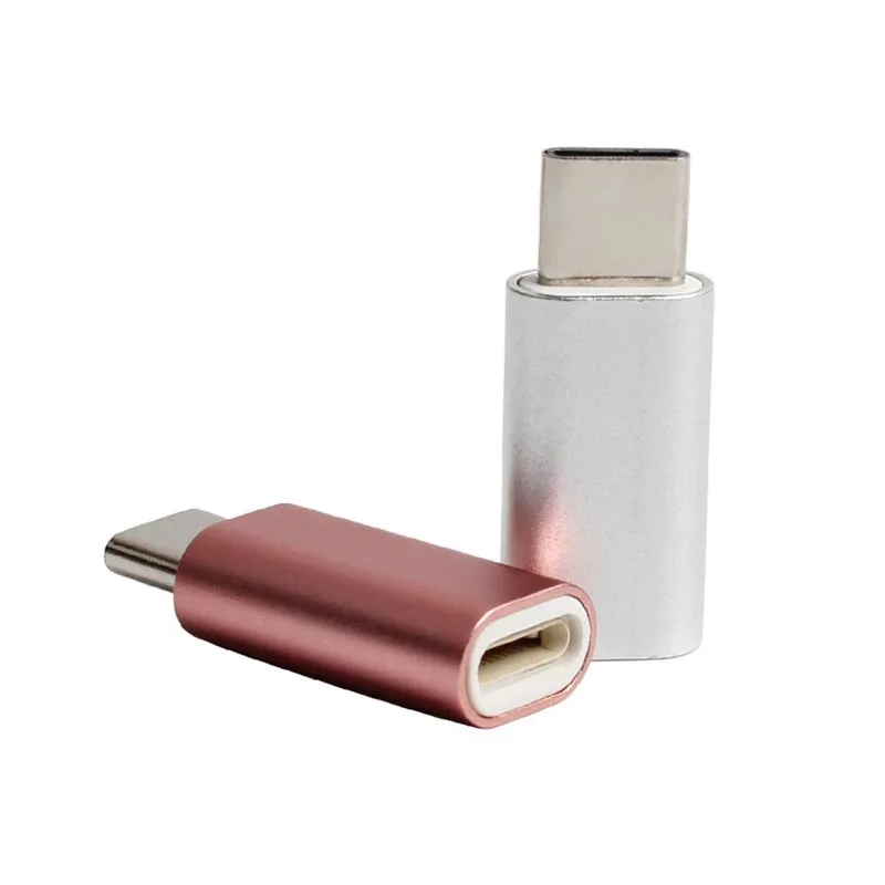 Brand new alloy type c male for iPhone female connector adapter converter, Silver, rose gold or as custom
Brand new alloy type c male for iPhone female connector adapter converter, Silver, rose gold or as custom