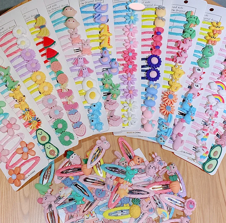 10 PCS/SET Wholesale Korean Cute Cartoon Hair Clips for Baby Girl BB Hairclip Flower Fruit Hair Pins Kids Hair Accessories Gift
10 PCS/SET Wholesale Korean Cute Cartoon Hair Clips for Baby Girl BB Hairclip Flower Fruit Hair Pins Kids Hair Accessories Gift