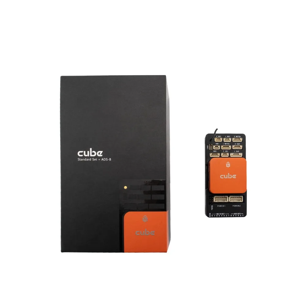 Pixhawk 2 Open Source H7 Chip Autopilot Flight Controller with Here3 GPS GNSS Combo For Fixed-wing Multicopter ADS-B PIX Drone, Black
Pixhawk 2 Open Source H7 Chip Autopilot Flight Controller with Here3 GPS GNSS Combo For Fixed-wing Multicopter ADS-B PIX Drone, Black
