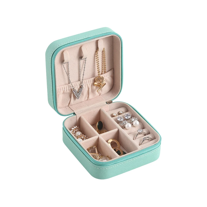 Cheap PU Leather Ring Earring Studs Box Jewelry Organizer Girl Wholesale Square Travel Small Jewellery Packing Gift Storage Case
Cheap PU Leather Ring Earring Studs Box Jewelry Organizer Girl Wholesale Square Travel Small Jewellery Packing Gift Storage Case