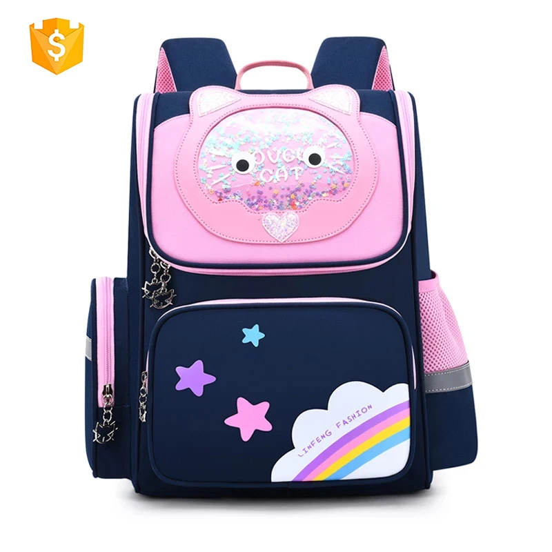 Guangzhou Factory Wholesale Good Quality Kids Children Fashion School Backpack Bag For Girls, Customized colors
Guangzhou Factory Wholesale Good Quality Kids Children Fashion School Backpack Bag For Girls, Customized colors