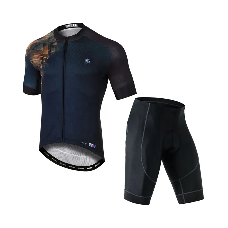 Custom reflective strip cycling suit with zipper clothing wholesale men summer bike shorts sleeve jersey for bicycle
Custom reflective strip cycling suit with zipper clothing wholesale men summer bike shorts sleeve jersey for bicycle