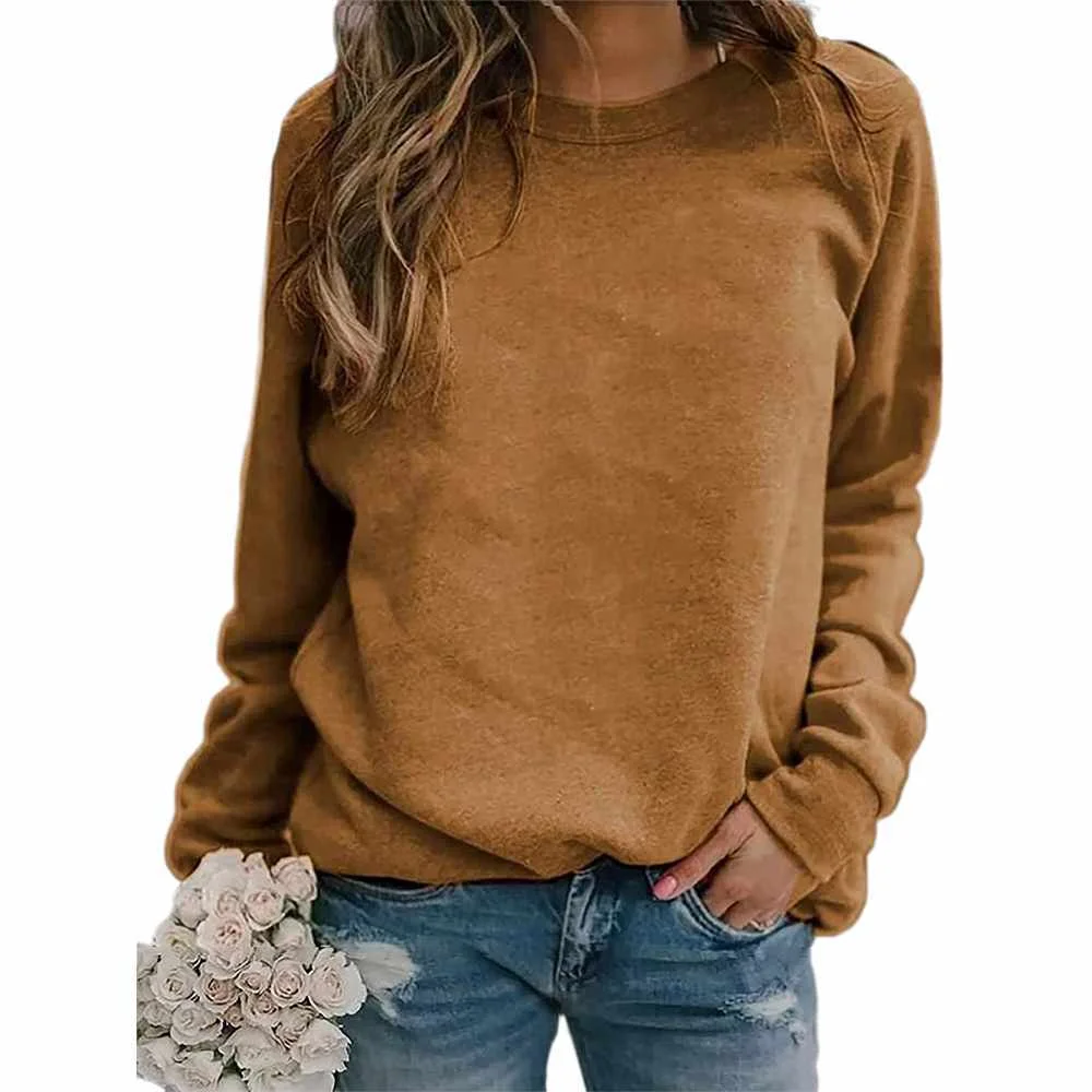 Fall/winter Women's Tops European And American Solid Color Casual Loose Pullover Long Sleeve Sweater, Green, red, khaki, blue
Fall/winter Women's Tops European And American Solid Color Casual Loose Pullover Long Sleeve Sweater, Green, red, khaki, blue