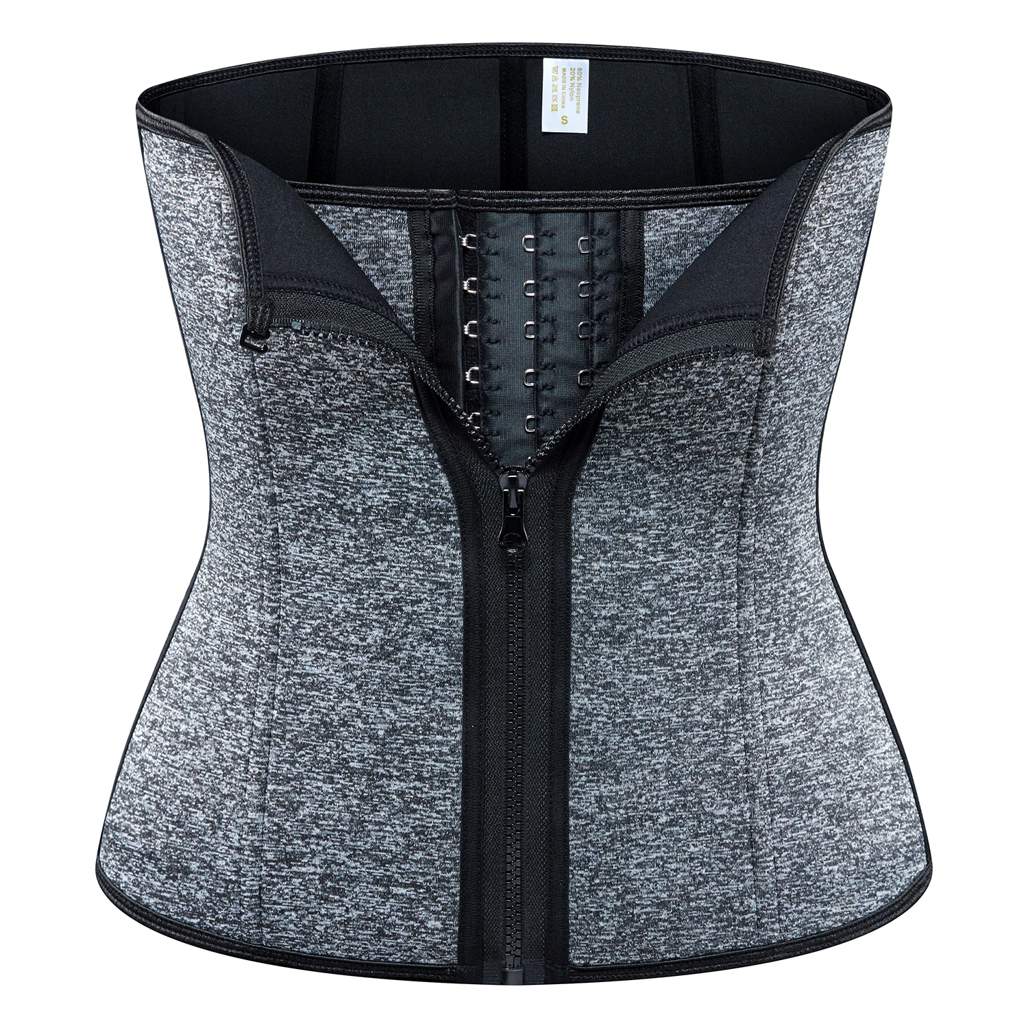 Custom Private Label Fitness Waist Traienr Adjustable Straps Women Body Shaper Zipper With Hooks Belt Functional Trainer Fajas, Snow grey
Custom Private Label Fitness Waist Traienr Adjustable Straps Women Body Shaper Zipper With Hooks Belt Functional Trainer Fajas, Snow grey