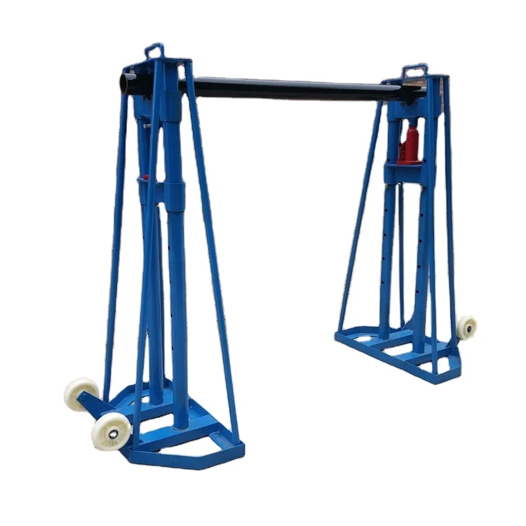 Cable Reel Stand for Paying Off,Cable Drum Stand,Hydraulic Cable Stand
