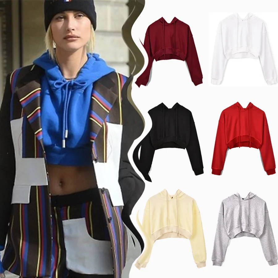2021 Hot Selling Women Clothing Sexy Short Sweater Multi Color Custom Crop Top Hoodies, Avaliable
2021 Hot Selling Women Clothing Sexy Short Sweater Multi Color Custom Crop Top Hoodies, Avaliable