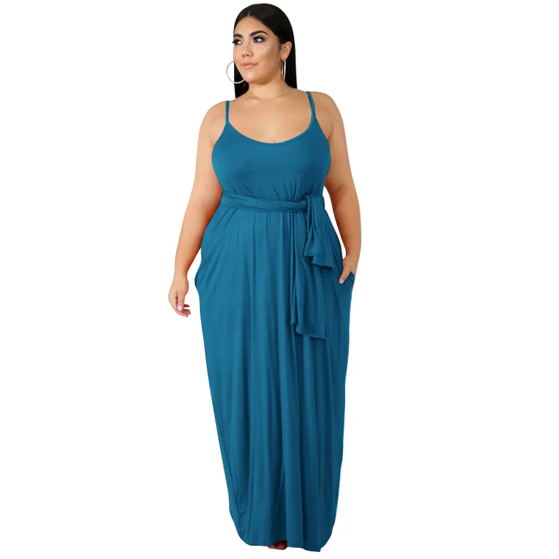 Combine Colors Dress Big Size Spaghetti Strap Fat Women Backless Maxi Dress Loose Maternity Dresses With Belt, 10 colors
Combine Colors Dress Big Size Spaghetti Strap Fat Women Backless Maxi Dress Loose Maternity Dresses With Belt, 10 colors
