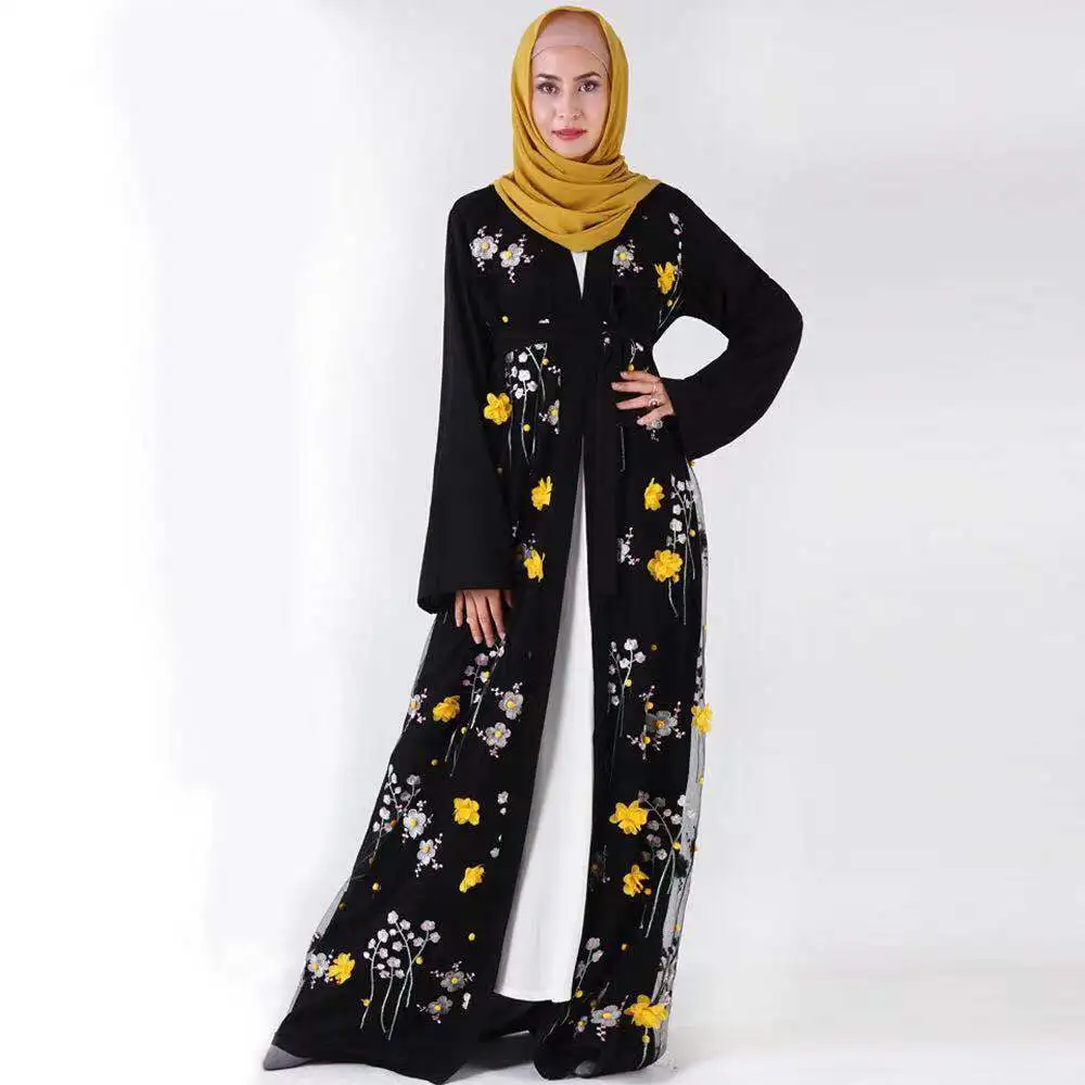 abaya 风格 2019 伊斯兰服装穆斯林服装土耳其 abaya