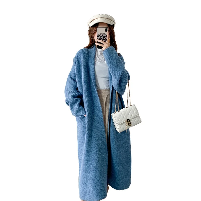2021 Cardigan Women Autumn and Winter Long Knit Jacket New Thicken Wool Knitted Cardigan Sweater Coat Warm Outwear
2021 Cardigan Women Autumn and Winter Long Knit Jacket New Thicken Wool Knitted Cardigan Sweater Coat Warm Outwear