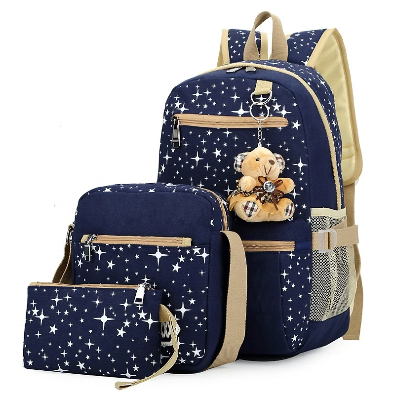 2020 Hot sale 3PCS Bear New Design Durable Canvas Kids backpack college shoulder bag Wholesale Cheap Soft Kids School Bag Set, Customized
2020 Hot sale 3PCS Bear New Design Durable Canvas Kids backpack college shoulder bag Wholesale Cheap Soft Kids School Bag Set, Customized
