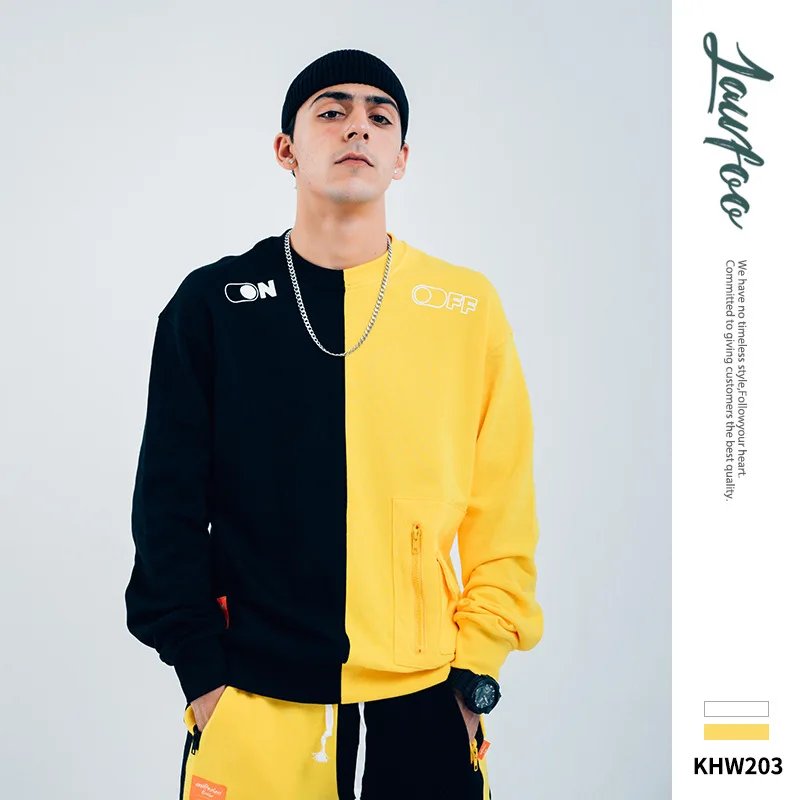 Branded Fashion Crew Neck Sweatshirts Multi Color Men In Two Tones
Branded Fashion Crew Neck Sweatshirts Multi Color Men In Two Tones