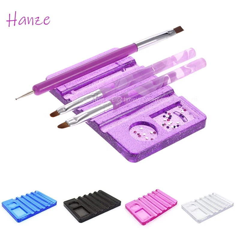 UV Gel Brush Pen Display Stand Rest Tools Acrylic Crystal 5 Colors Nail Art Brush Holder, Picture
UV Gel Brush Pen Display Stand Rest Tools Acrylic Crystal 5 Colors Nail Art Brush Holder, Picture