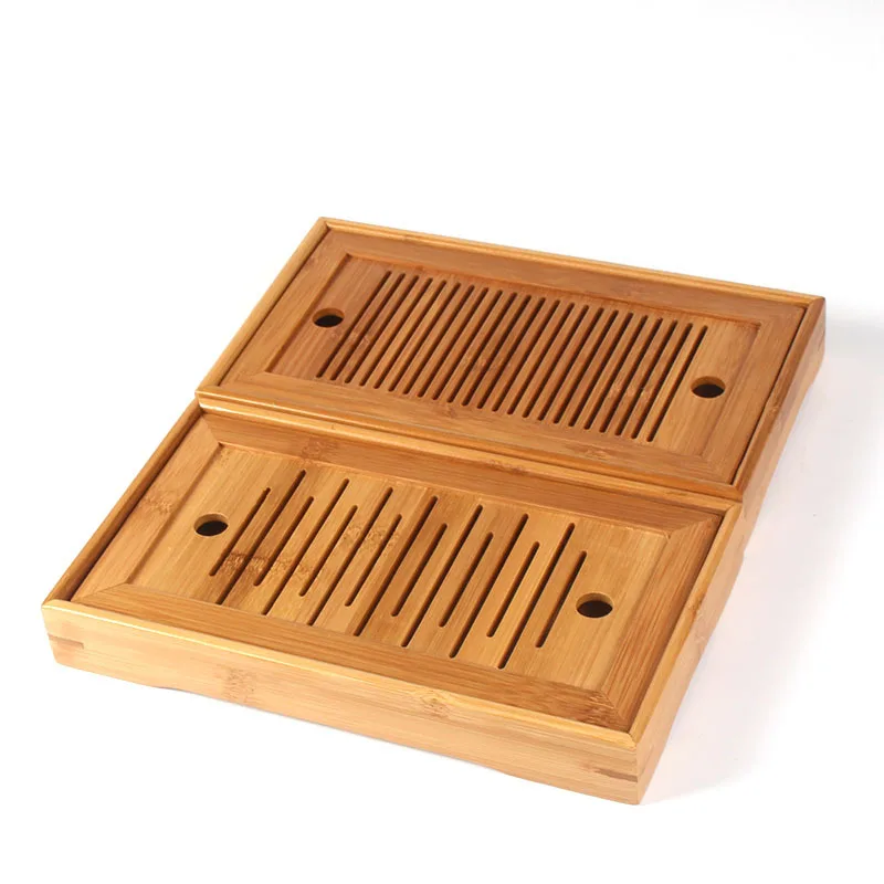 Bamboo Rectangular Water Storage Household Tea Tray Mini Water Storage Dry Brewing Tray, Brown
Bamboo Rectangular Water Storage Household Tea Tray Mini Water Storage Dry Brewing Tray, Brown
