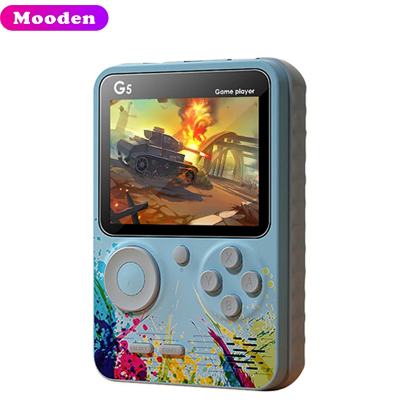 G5 8 Bit Gift for Kids 500 in 1 Handheld Game Player Portable video game console 3.0 Inch Gaming Players Built-in 500 Games
G5 8 Bit Gift for Kids 500 in 1 Handheld Game Player Portable video game console 3.0 Inch Gaming Players Built-in 500 Games