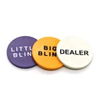 Poker Chips Professional Manufacturer Custom Logo 40mm Casino ABS Dealer Poker Chips