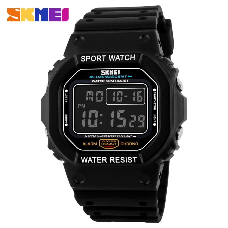 SKMEI 1134 Men Sport Digital Watches Fashion Waterproof Wristwatch, 4 colors
SKMEI 1134 Men Sport Digital Watches Fashion Waterproof Wristwatch, 4 colors