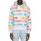 Street wear multi colors french terry hoodies custom printing men's hoodie stylish design
