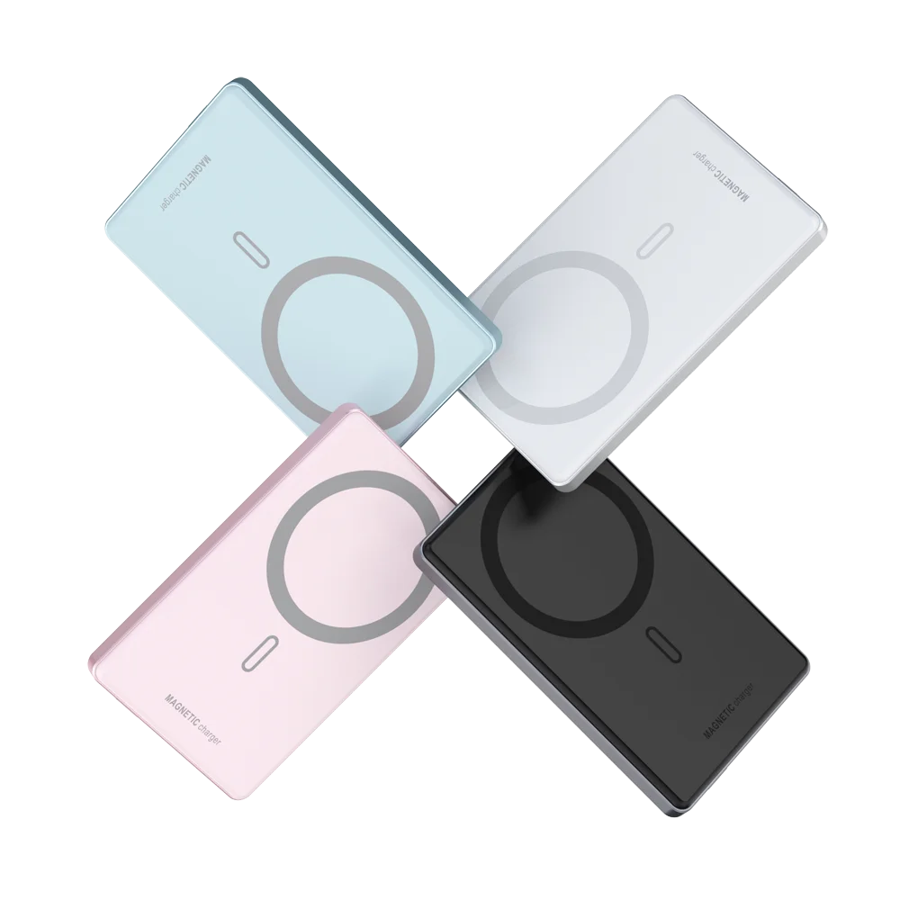 2023 Creative All -metal PD20W magnetic wireless charging ultra thin 5000mah battery pack metal power bank
2023 Creative All -metal PD20W magnetic wireless charging ultra thin 5000mah battery pack metal power bank