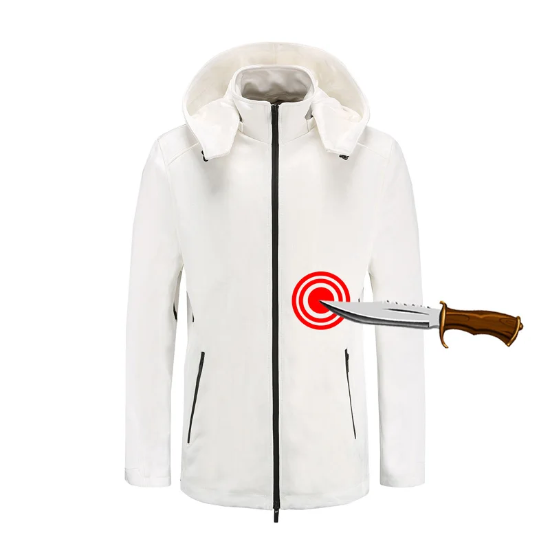hot EN388 5 Men Women white Concealable waterproof fabric shirt jacket stab proof puncture resistant cut resistant clothing
hot EN388 5 Men Women white Concealable waterproof fabric shirt jacket stab proof puncture resistant cut resistant clothing