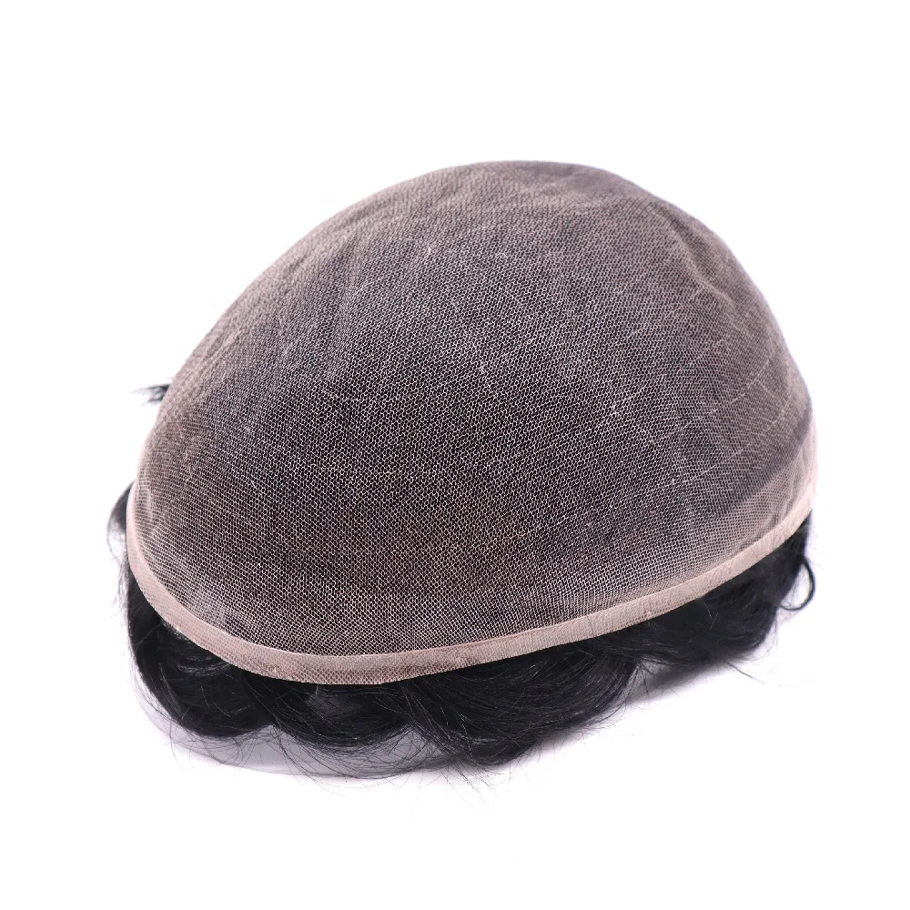 Invisible and Durable German Lace Hair Toupee Density 120% Men's Hair Replacement System
Invisible and Durable German Lace Hair Toupee Density 120% Men's Hair Replacement System