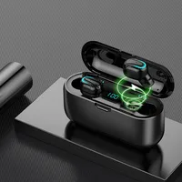 Factory Custom Q32-1 TWS Wireless V5.0 Bluetooth Earphone OEM With Mic Portable Charging Box LED Power Display 2000mah PowerBank
Factory Custom Q32-1 TWS Wireless V5.0 Bluetooth Earphone OEM With Mic Portable Charging Box LED Power Display 2000mah PowerBank