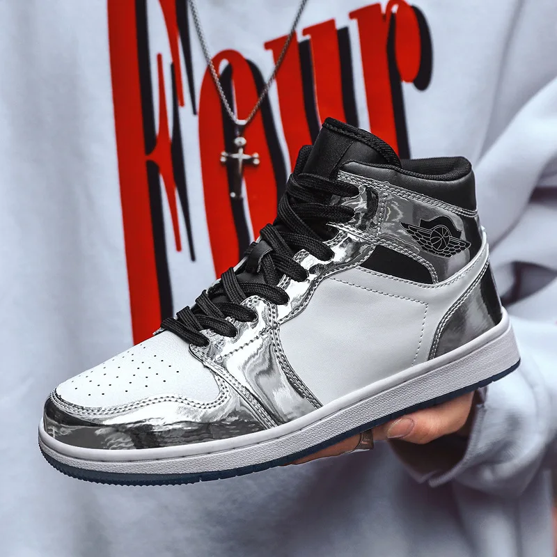 Fashion Man Sports Basketball Shoes Comfortable sapatos de basquete Basketball Sneakers Outdoor Running Shoes Supplier
Fashion Man Sports Basketball Shoes Comfortable sapatos de basquete Basketball Sneakers Outdoor Running Shoes Supplier