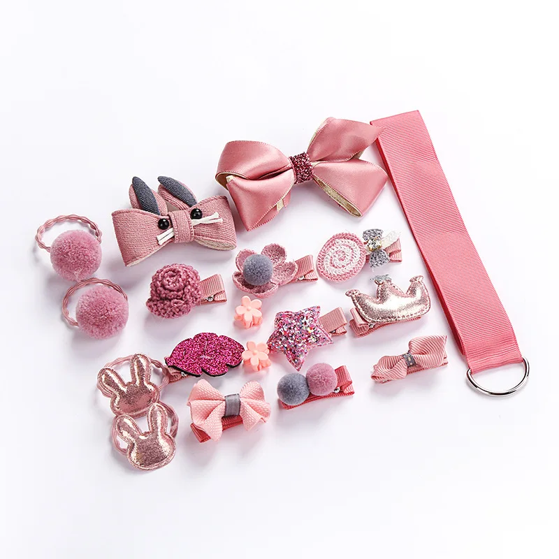 baby girl bow clips