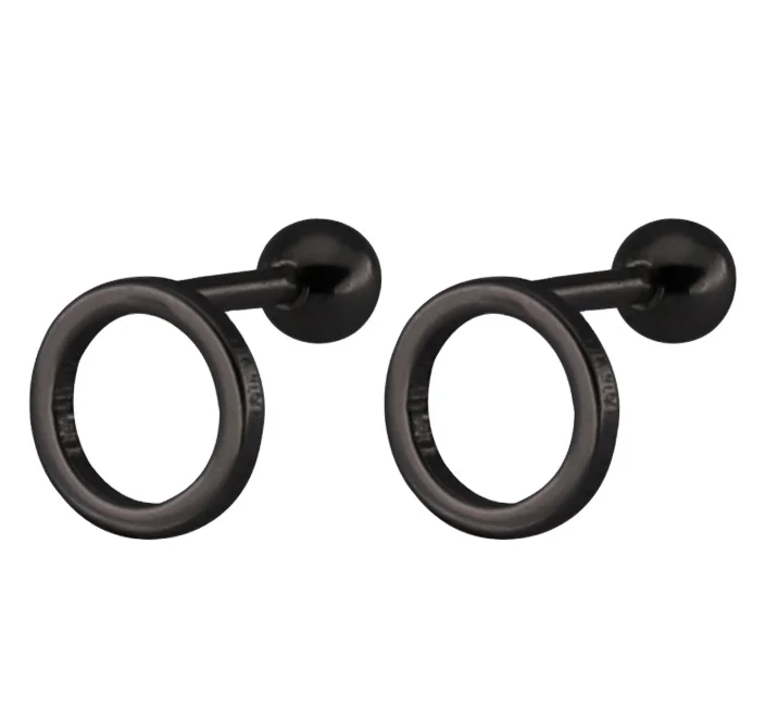 Factory Direct Wholesale Cheap Stainless Steel Small Round Men Stud Earrings, Gold, steel,black
Factory Direct Wholesale Cheap Stainless Steel Small Round Men Stud Earrings, Gold, steel,black