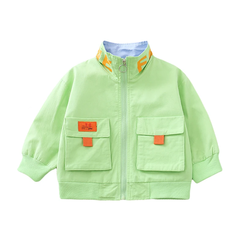 Spring 2020 new zippered monogrammed boys' casual jacket sport coat for boys ages 1-5, Black
Spring 2020 new zippered monogrammed boys' casual jacket sport coat for boys ages 1-5, Black