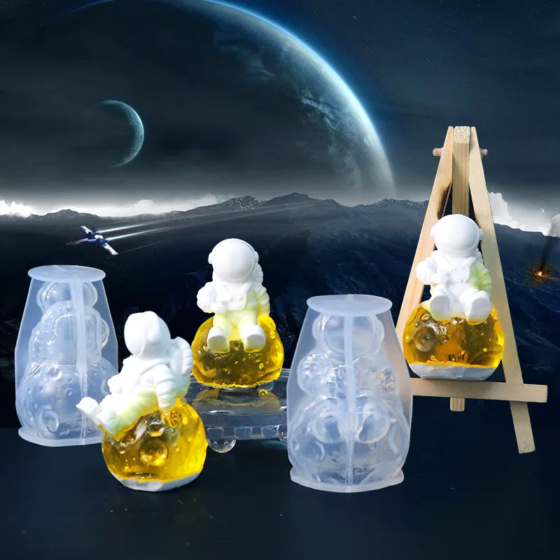 The same silicone mold of the animated space astronaut is suitable for DIY crafts of home decoration gifts
The same silicone mold of the animated space astronaut is suitable for DIY crafts of home decoration gifts