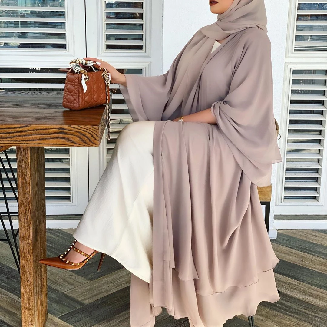 Arab Turkish Front Open Abaya Muslim Dresses Dubai Dress Mordern Islamic Clothing abaya dubai, Khaki, black
Arab Turkish Front Open Abaya Muslim Dresses Dubai Dress Mordern Islamic Clothing abaya dubai, Khaki, black