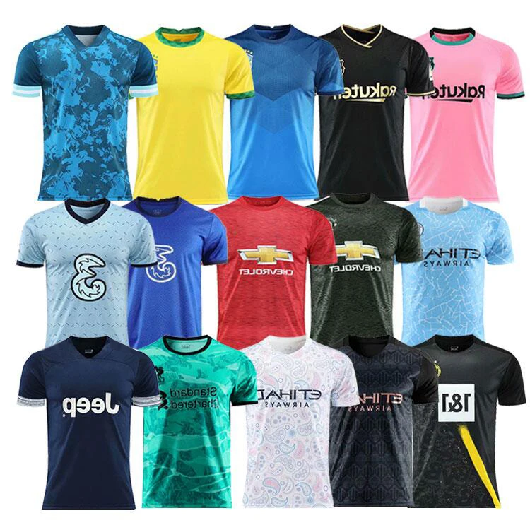 2021 Custom Football Club Jersey Low Price Soccer Jersey Shirt Sets Maillot De Foot For Sports, Customized colors
2021 Custom Football Club Jersey Low Price Soccer Jersey Shirt Sets Maillot De Foot For Sports, Customized colors