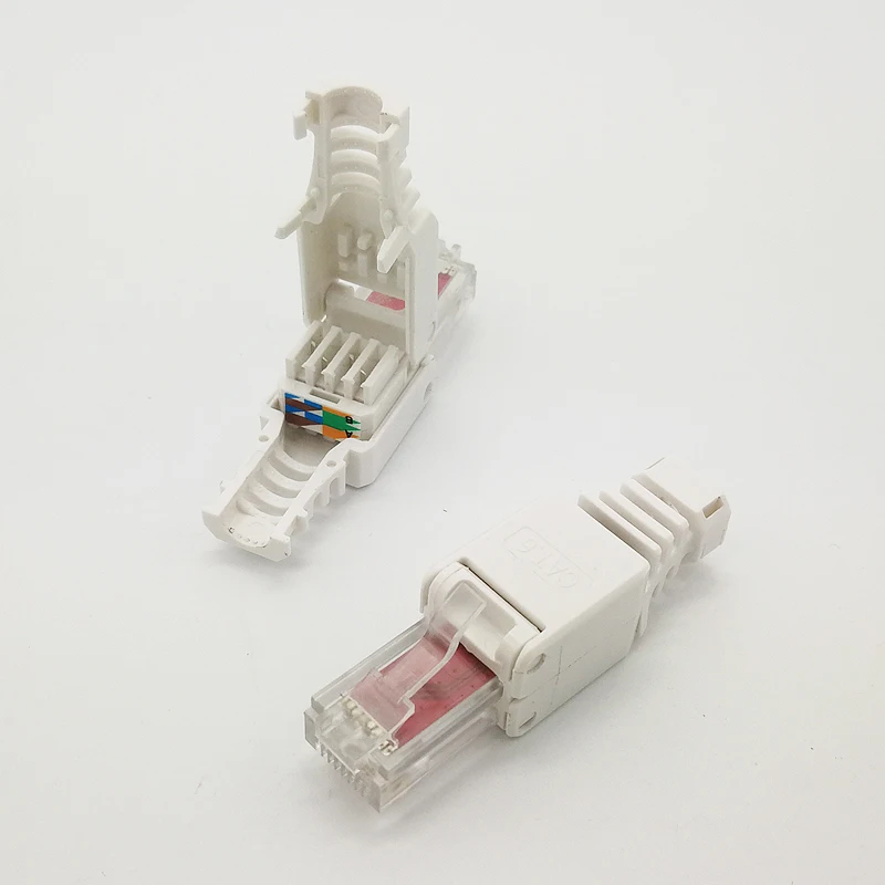 Connecteurs Rj45 Cat6 Utp Avec Fiches Modulaires Connecteurs Mâles Pour