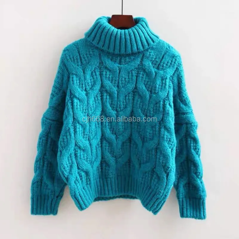 2020 Fancy ladies knit thick long sleeve pullover turtle neck women sweaters with high quality
2020 Fancy ladies knit thick long sleeve pullover turtle neck women sweaters with high quality