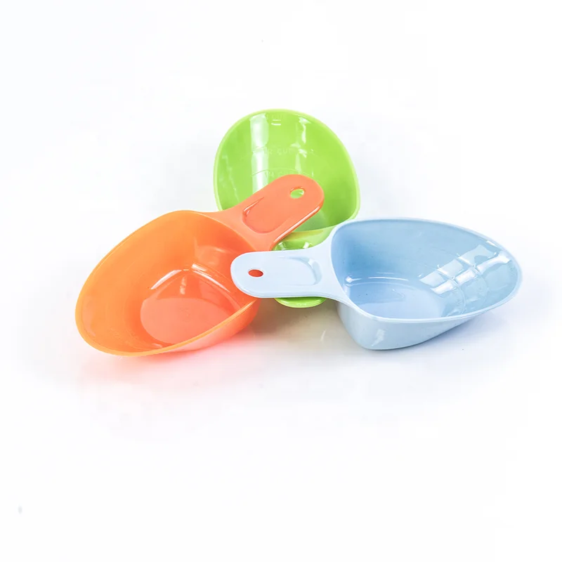 Professional Multi-color Dog Food Spoon Shovel Disposable Plastic Mini Cat Pet Feeder Scoop, As picture
Professional Multi-color Dog Food Spoon Shovel Disposable Plastic Mini Cat Pet Feeder Scoop, As picture