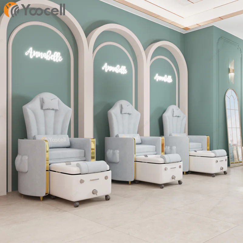 Yoocell new arrival durable knocked-down salon equipment foot spa chair pedicure spa manicure for spa services
Yoocell new arrival durable knocked-down salon equipment foot spa chair pedicure spa manicure for spa services