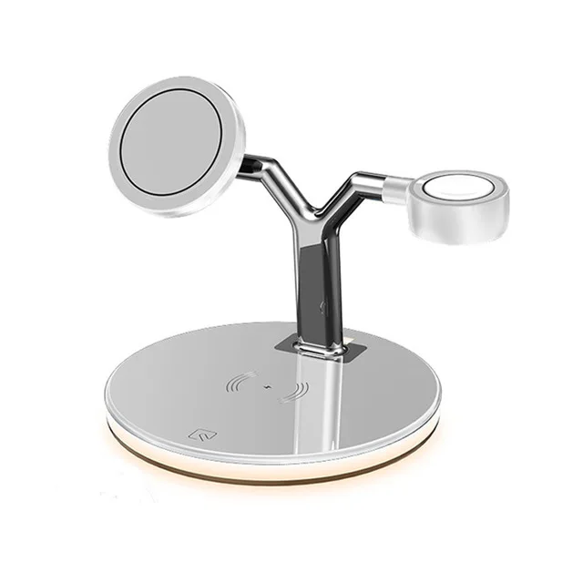 3 in 1 Wireless Charger Stand Fast Charging Station Compatible for iWatch for iPhone
3 in 1 Wireless Charger Stand Fast Charging Station Compatible for iWatch for iPhone