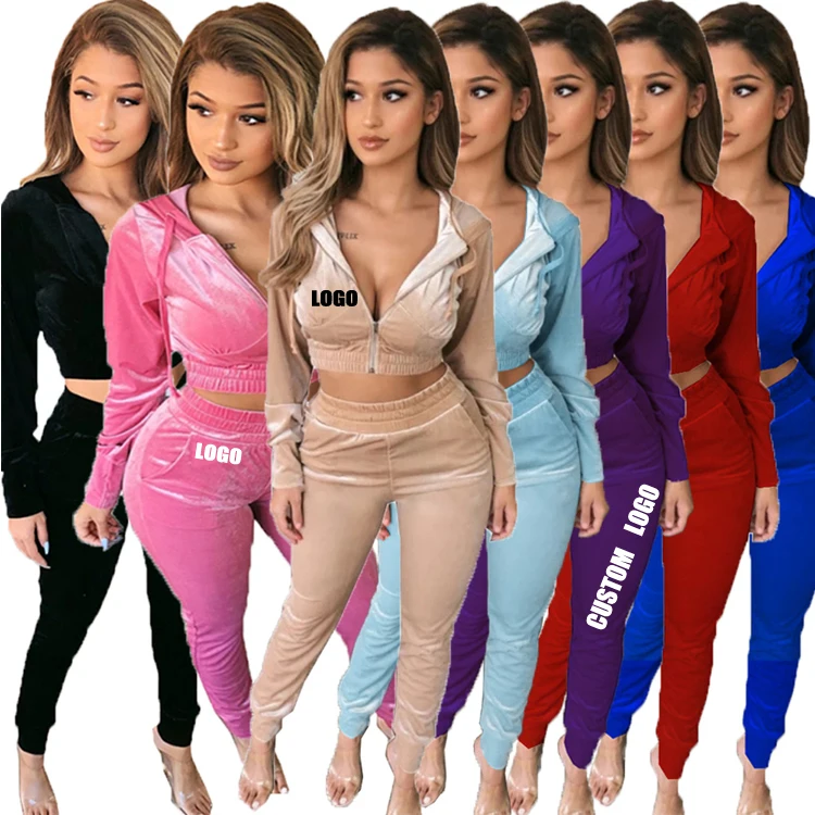 Free Shipping Fall Velvet Sportswear Women Two-piece Set Collar Long-Sleeved Zipper Casual Velour Set, Customized color
Free Shipping Fall Velvet Sportswear Women Two-piece Set Collar Long-Sleeved Zipper Casual Velour Set, Customized color