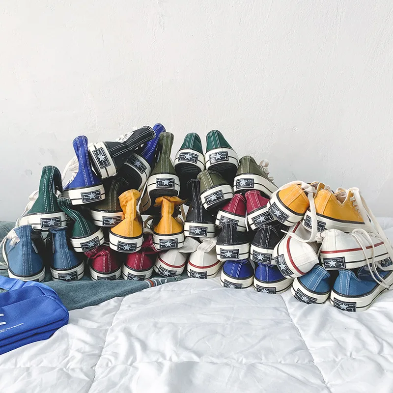 New product Summer flat canvas shoes