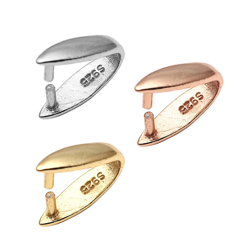 XD P276 925 sterling silver oval pendant clasp silver pendant clasp connector Gem Pendant Clip, White /yellow /rose
XD P276 925 sterling silver oval pendant clasp silver pendant clasp connector Gem Pendant Clip, White /yellow /rose