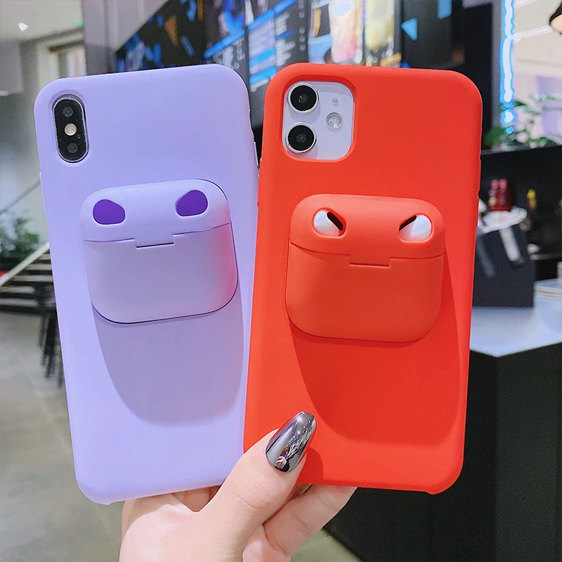 Free Sample 2 In 1 Waterproof Shockproof Cellphone Cover Silicone Mobile Phone Case for Airpods for Iphone 11 12 Pro 11 Pro Max, Black, red, pink, deep lake blue, midnight blue or customzied
Free Sample 2 In 1 Waterproof Shockproof Cellphone Cover Silicone Mobile Phone Case for Airpods for Iphone 11 12 Pro 11 Pro Max, Black, red, pink, deep lake blue, midnight blue or customzied