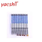 Yaeshii 2019Brush Liner Painting Pen Acrylic high quality Drawing Brush plastic handle for Nails Manicure Nail Art Tool