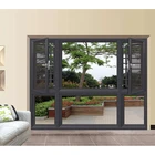 AS1288 AS2047 standard Thermal break double glazed aluminum casement window size philippines