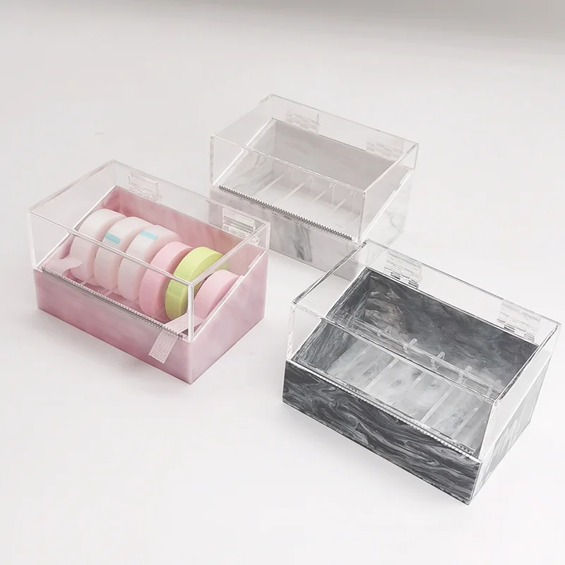 Dustproof Acrylic Lash Tape Cutter/Lash tape dispenser/ Cover Lid For Eyelash Extension Multi-Grid Tape Storage box
Dustproof Acrylic Lash Tape Cutter/Lash tape dispenser/ Cover Lid For Eyelash Extension Multi-Grid Tape Storage box